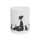 Cat Herder Silhouette Mug