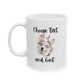 Personalized Watercolor Pet Portrait Mug