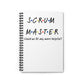 Scrum Master Chandler "Could we BE..." Friends Sitcom Notebook