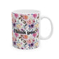 Thank You Watercolor Flower Mug