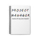 Project Manager Chandler "Could we BE..." Friends Sitcom Notebook