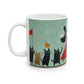 Cats on Parade Mug