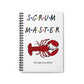 Scrum Master Lobster Friends Sitcom Notebook