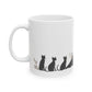 Cat Herder Silhouette Mug