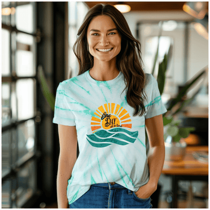 One Day at a Time Tie-Dye Tee