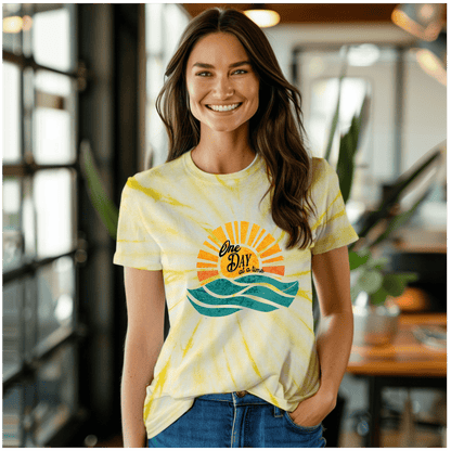 One Day at a Time Tie-Dye Tee