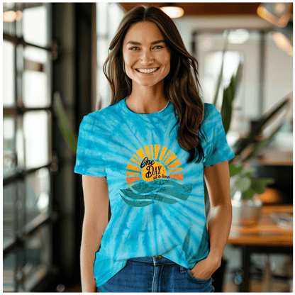 One Day at a Time Tie-Dye Tee