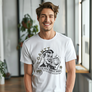 I Gantt With You Right Now Vintage Gentleman Funny Tee