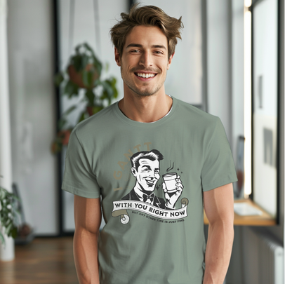 I Gantt With You Right Now Vintage Gentleman Funny Tee