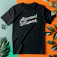 a black t - shirt that says alignmentment whisperer on it